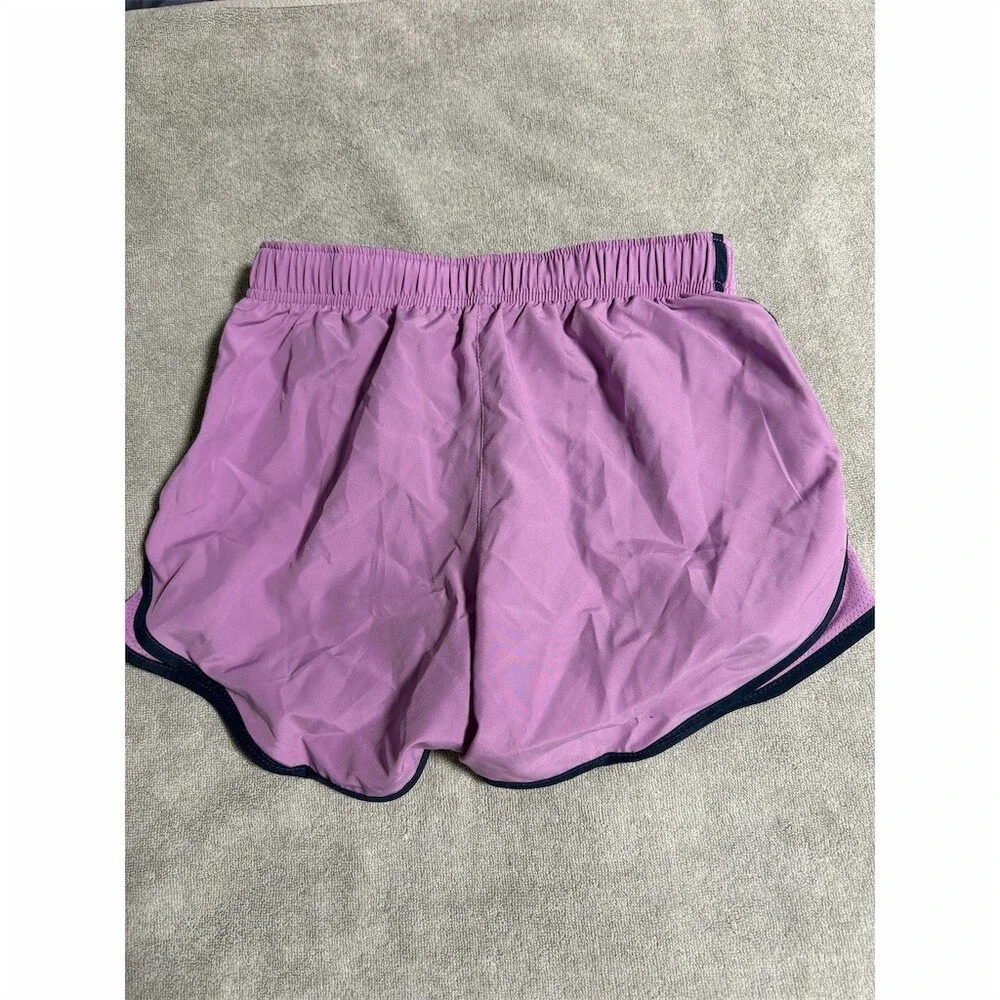 Nike Tempo Dri-FIT Running Shorts Womens XS Purple Colorblock Lined 3in